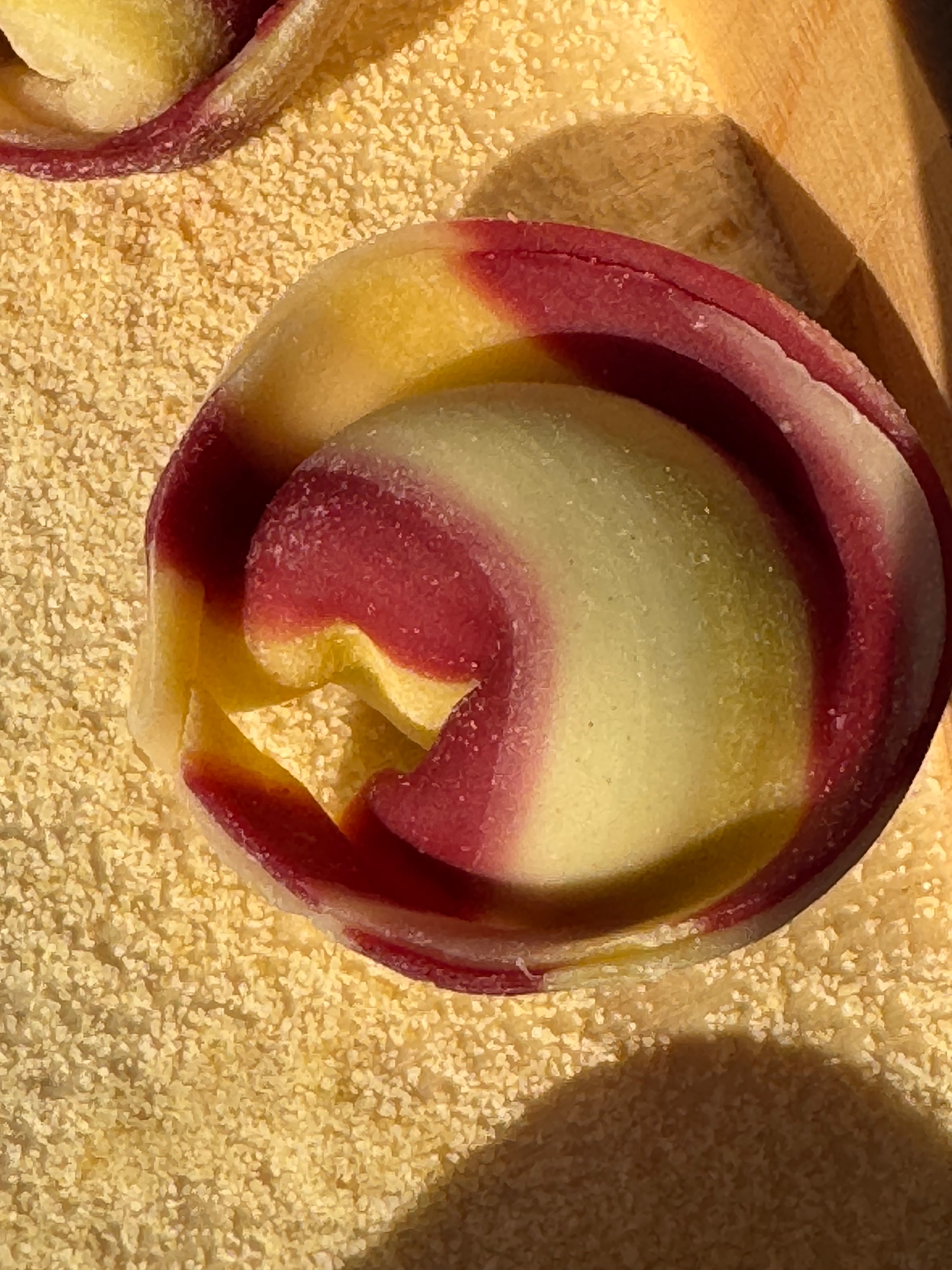 Pasta ingredients — flour, oil, eggs